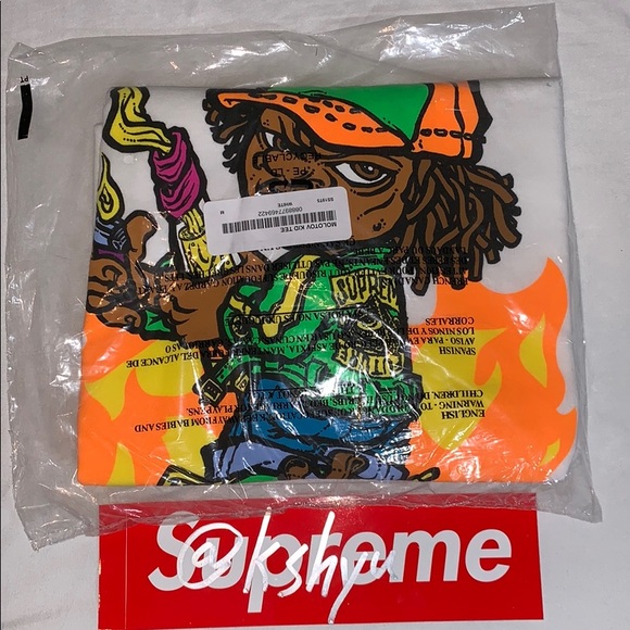 *Sold* Supreme Molotov Kid Tee - Picture 2 of 2